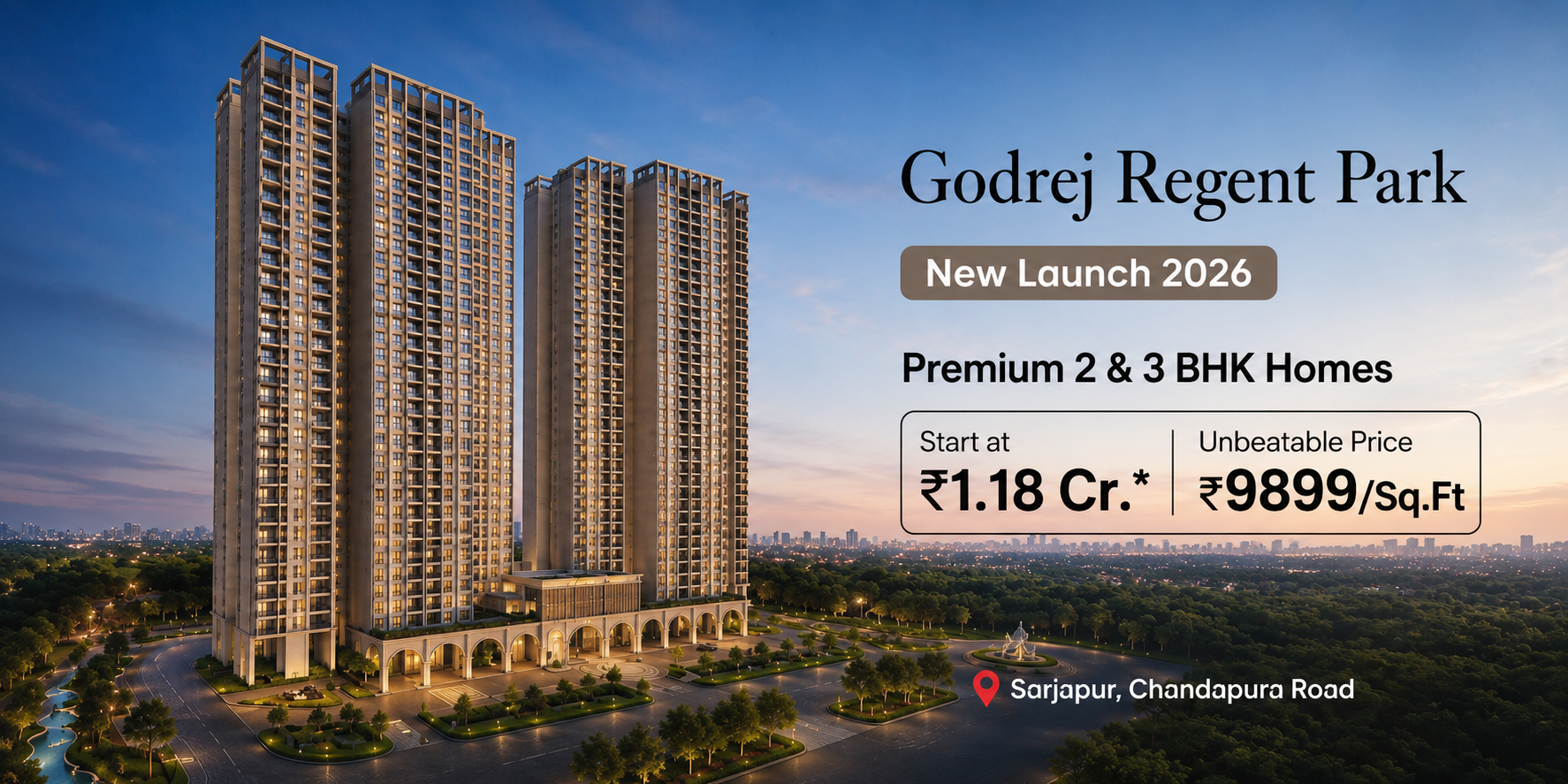 Godrej Regent Park residences